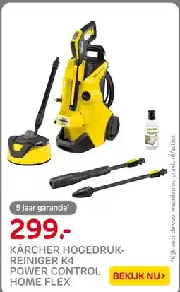 Praxis Kärcher Hogedrukreiniger K 4 Power aanbieding