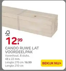 Praxis CANDO RUWE LAT VOORDEELPAK aanbieding