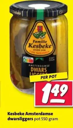 Nettorama Kesbeke Amsterdamse dwarsliggers aanbieding