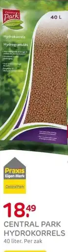 Praxis Central Park hydrokorrels CP 40L aanbieding