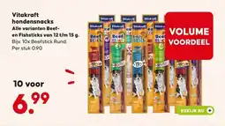 Pets Place Vitakraft hondensnacks Alle varianten Beef- aanbieding