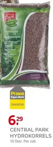 Praxis Central Park hydrokorrels 10L aanbieding