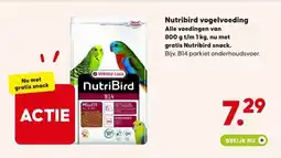 Pets Place Nutribird vogelvoeding Alle voedingen van 800 g t/m 1 kg, nu met gratis Nutribird snack. aanbieding