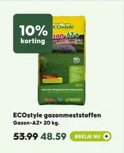 Pets Place ECOstyle gazonmeststoffen Gazon-AZ+ 20 kg. aanbieding