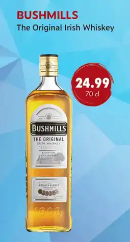 uw topSlijter Bushmills aanbieding