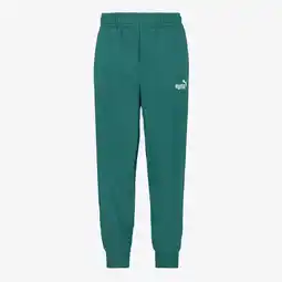Scapino Puma Essentials 2 Color No. 1 Logo kinder joggingbroek groen aanbieding