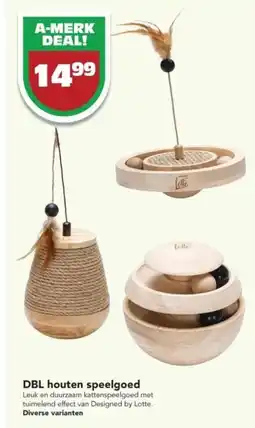 Discus DBL houten speelgoed aanbieding