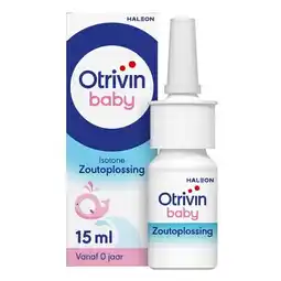 Trekpleister Otrivin Baby Zoutoplossing Neusspray aanbieding