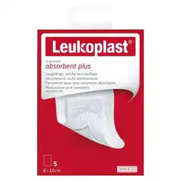 Kruidvat Leukoplast Leukomed Absorbent Plus Wondverband aanbieding