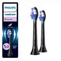 Kruidvat Philips Sonicare Optimal Sensitive HX6052/88 Opzetborstels aanbieding