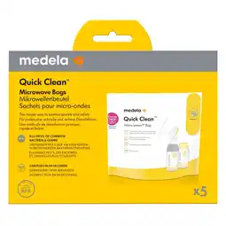 Kruidvat Medela Quick Clean Magnetron Sterilisatiezakken aanbieding