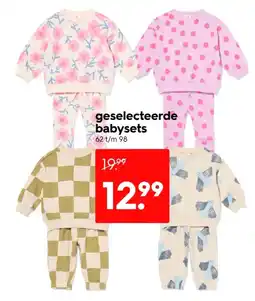 HEMA geselecteerde babysets aanbieding