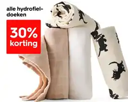 HEMA alle hydrofiel- doeken aanbieding