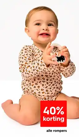 HEMA alle rompers aanbieding