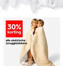 HEMA alle elektrische (snuggle)dekens aanbieding