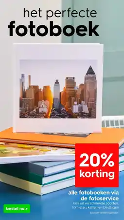 HEMA alle fotoboeken via de fotoservice aanbieding