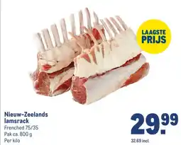 Makro Nieuw-Zeelands lamsrack aanbieding