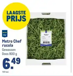 Makro Metro Chef rucola aanbieding