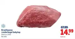 Makro Braziliaanse runderkogel babytop aanbieding