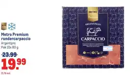 Makro Metro Premium rundercarpaccio aanbieding