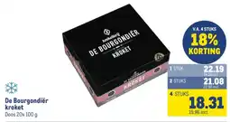 Makro De Bourgondiër kroket aanbieding