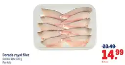 Makro Dorade royal filet aanbieding