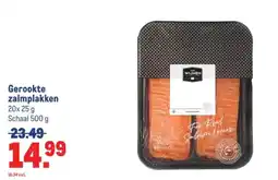 Makro Gerookte zalmplakken aanbieding