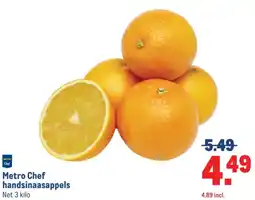 Makro Metro Chef handsinaasappels aanbieding