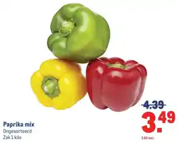 Makro Paprika mix aanbieding