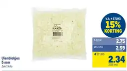 Makro Uienblokjes 5 mm aanbieding