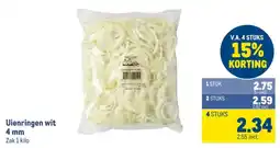 Makro Uienringen wit 4 mm aanbieding