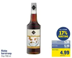 Makro Rioba barsiroop aanbieding