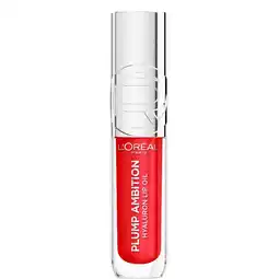 Kruidvat L'Oréal Paris Plump Ambition 380 Rouge In Love Hyaluronic Lip Oil aanbieding