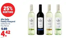 Makro Alle Gallo Family Vineyard aanbieding