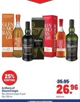 Makro Ardberg of Glenmorangie aanbieding