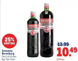 Makro Sonnema Berenburg aanbieding