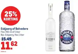 Makro Esbjaerg of Belvedere aanbieding