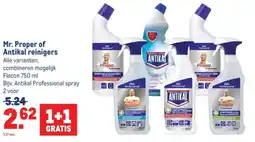 Makro Mr. Proper of Antikal reinigers aanbieding