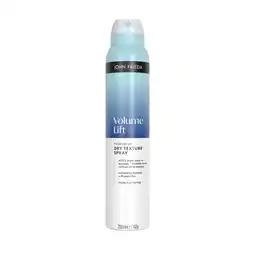 Kruidvat John Frieda Volume Lift Pushed-Up Dry Texture Spray aanbieding