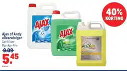 Makro Ajax of Andy allesreiniger aanbieding
