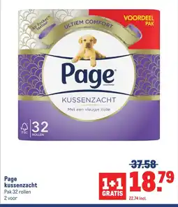Makro Page kussenzacht aanbieding