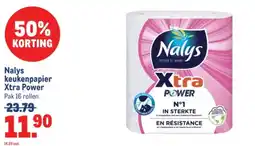 Makro Nalys keukenpapier xtra power aanbieding