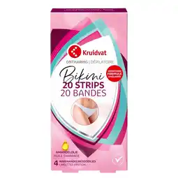 Kruidvat Kruidvat Ontharingsstrips voor Bikinilijn aanbieding