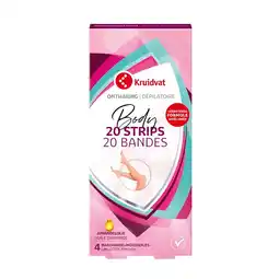 Kruidvat Kruidvat Ontharingsstrips voor Lichaam aanbieding