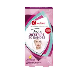 Kruidvat Kruidvat Ontharingsstrips voor Gezicht aanbieding
