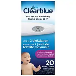Kruidvat Clearblue Digitale Ovulatietest aanbieding