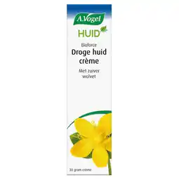 Kruidvat A.Vogel Bioforce Droge Huid Crème aanbieding