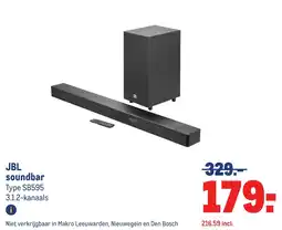 Makro JBL soundbar aanbieding