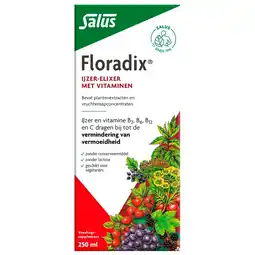 Kruidvat Salus Floradix Vloeibaar IJzer-Elixer aanbieding