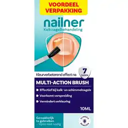 Kruidvat Nailner Multi-Action 2-in-1 Kalknagelkwastje aanbieding